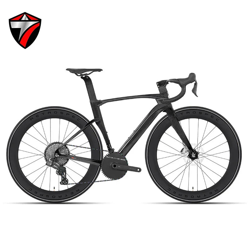 TWITTER Cyclone Full Carbon Road Bike – WheelTop Wireless 12-Speed, Hydraulic Disc Brakes