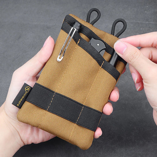 EDC Pocket Organizer Pouch – Oxford Cloth, 4 Slip Pockets, Compact & Lightweight
