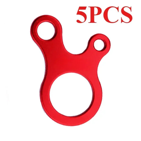 5pcs Fast Binding Tent Adjustment Buckle Camping Anti Slip Explore Outdoor Climb Rope Survival Equipment 3hole Snail Shape Parts