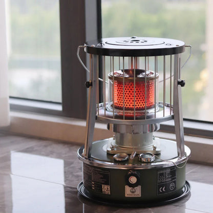 Liftable Kerosene Camping Stove – Windproof Portable Heating Stove for Outdoor & Home Use
