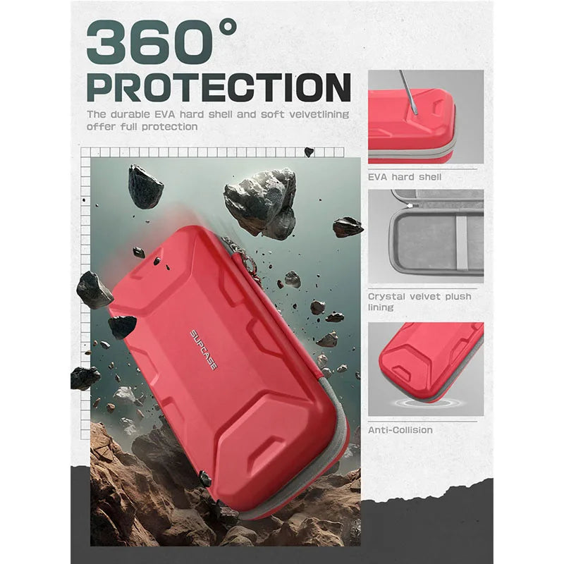 Carrying Case For Nintendo Switch 2 2025 Plus Version SUPCASE Portable Protective Travel Carry Handbag for Blade/Titan Case