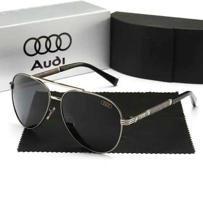 Audi Sunglasse Luxury brands s for Men Polarized Sun Glasses Travel Eyewears Classic Pilot Goggle with UV 400 Protection 5591