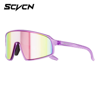 SCVCN Photochromic Sunglasses for Men Glasses Cycling Eyewear UV400 Sports MTB Outdoor Goggles Bicycle Women Sunglasses 2026