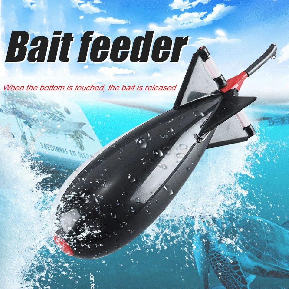 Carp Fishing Float Rocket Feeder — Bait Holder Fishing Tackle