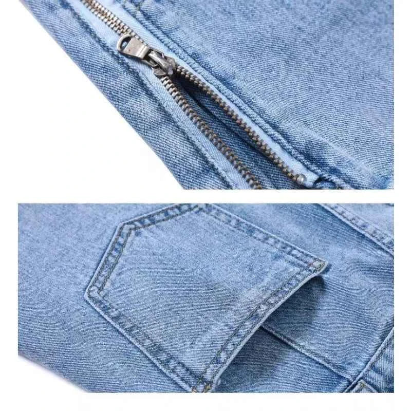 Women's Korean Y2K Black Denim Shorts Summer Thin High Waist A-Line Loose Wide Leg Slimming Hot Pants