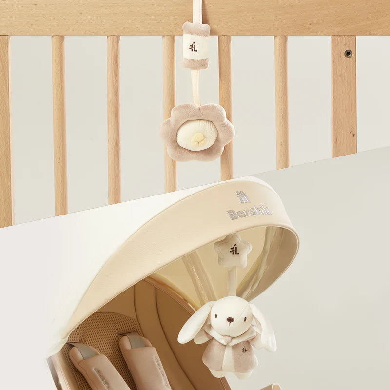 Banshili Music Bed Bell Baby Mobile Cute Cartoon Soothing Boys and Girls Toys Baby Mobile for Crib Baby