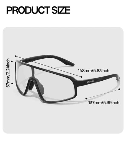 SCVCN Photochromic Sunglasses for Men Glasses Cycling Eyewear UV400 Sports MTB Outdoor Goggles Bicycle Women Sunglasses 2026