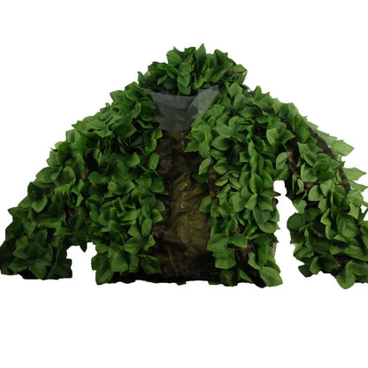 Green Leaf Camo Hunting Suit – Jacket & Pants Set, Breathable, Unisex, Fits 160–180cm