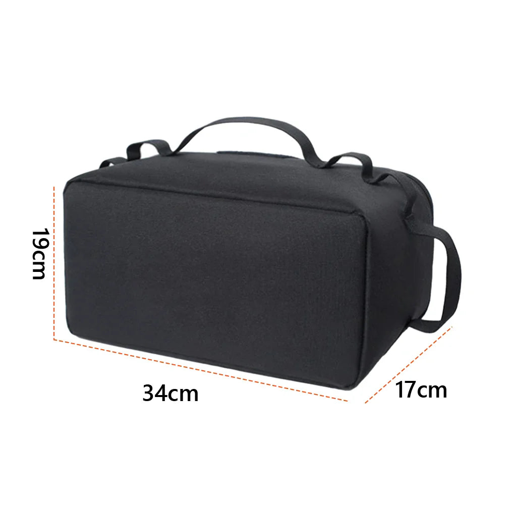 Camping Storage Bag Utility Tote Bag Multi-Function Camping Cookware Organizer Multi-pockets Trunk Organizer for Hiking Climbing