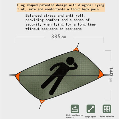 Camping Hammock With Mosquito Net Outdoor Garden Portable Awning Tent Canopy Sleeping Hanging Hammocks Swing For Nature Hike