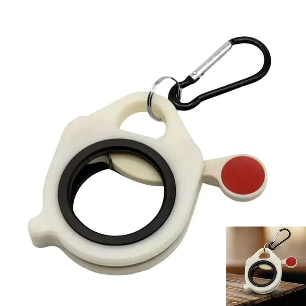 Zip Tie Holder Plastic Fluorescent Cable Tie Organizer Reusable Electrical Wire Ties Clip Portable Cable Tie Storage Tool