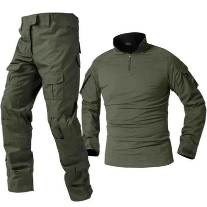 Tactical Outdoor Uniform Sport Clothes Suits Training Suit Camouflage Hunting Shirts Pants Training Sets Hiking Pant Men