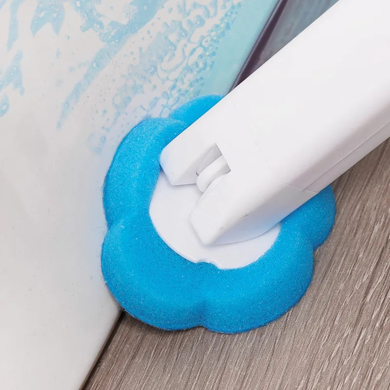 6-60PCS Toilet Disposable Replacement Head Foam Cleaning Sponges Heads Toilet Brush Refills No Dead Angle Bathroom Brush Heads