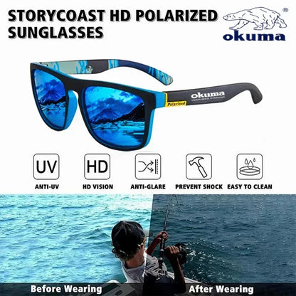 Polarized UV400 Sunglasses for Men and Women – Outdoor Hunting, Fishing, Driving & Cycling, Optional Case