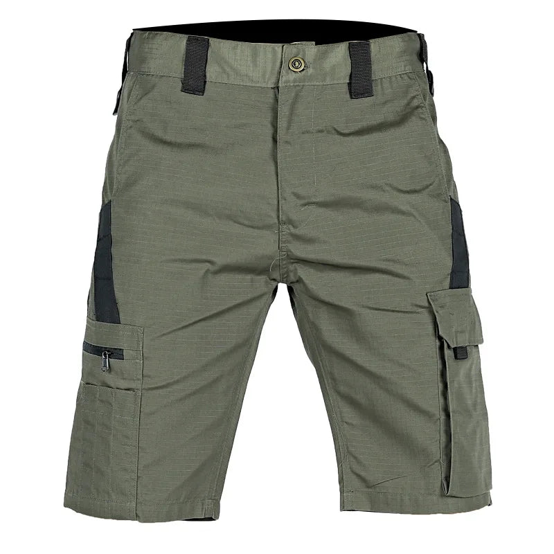Tactical Camouflage Shorts Outdoor Work Pants Men's Multi-pocket Casual Cargo Short Pants Quick Dry Wear-resisting Shorts