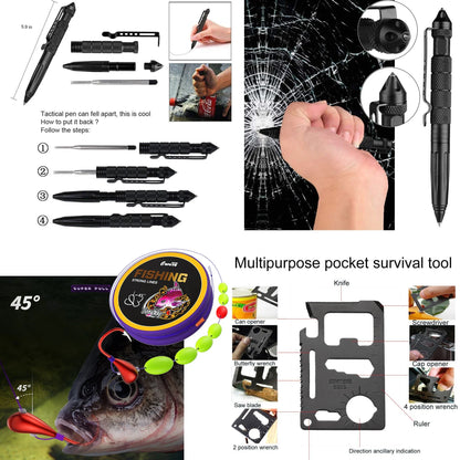 Survival First Aid Kit – Full Outdoor Emergency Trauma Bag for Camping & Hiking
