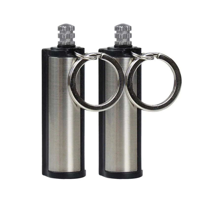 1-50pack Match Lighter, Flint Metal Match Lighter, Outdoor Camping Portable Emergency Survival Lighter, Can Light 10,000 Times