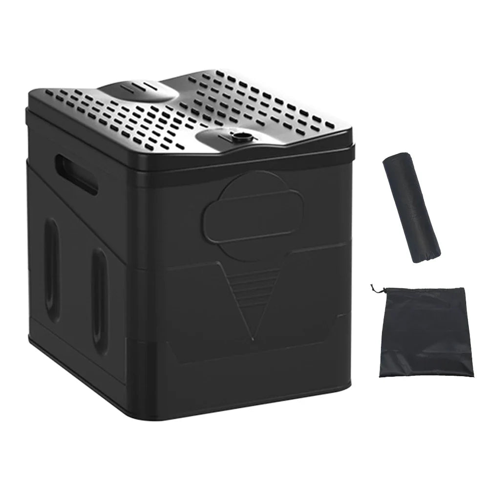 Portable Folding Camping Toilet – Lightweight Outdoor Commode for Hiking & Travel