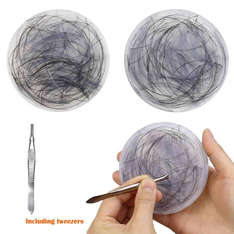 6cm Skin Picking Fidget Toys with Tweezer Silicone Picking Pad Hair Pulling Stress Relief Fidget Toys for Adults Kids juguetes