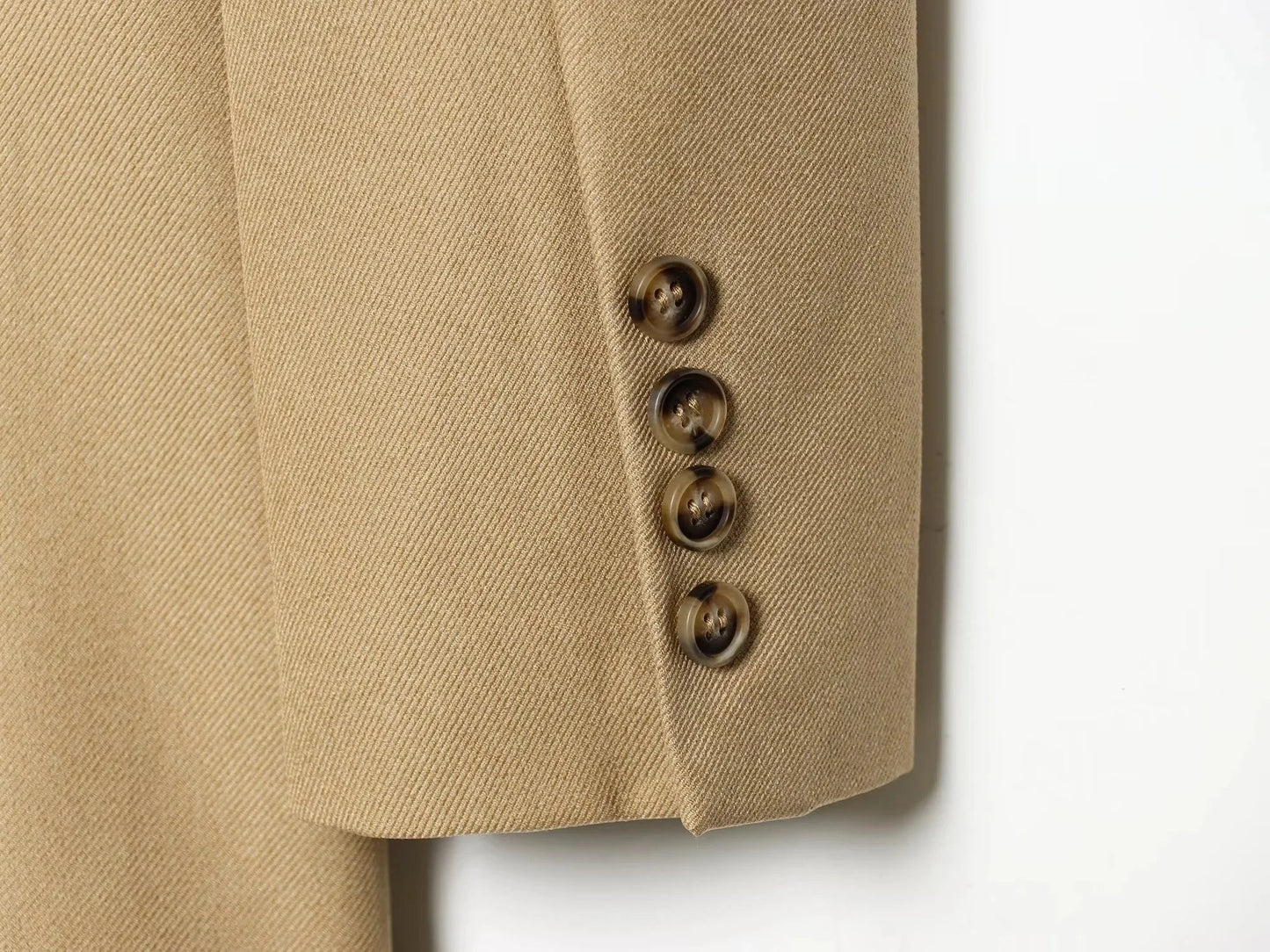 KONDALA Office Lady Chic Women Blazer Suit Double Breasted Long Sleeve Blazer Long Zipper Pants New Fashion 2026 Spring Suit