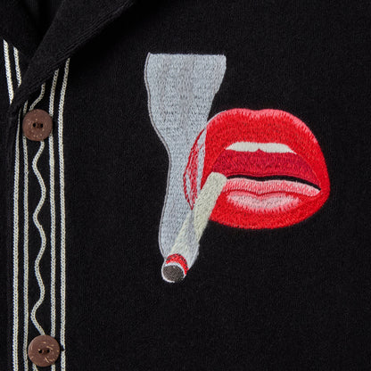 'Tom Wesselmann - Smoker #1' Cabana (Black)