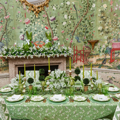 Seville Green Gardênia Starter Plates (Set of 4)