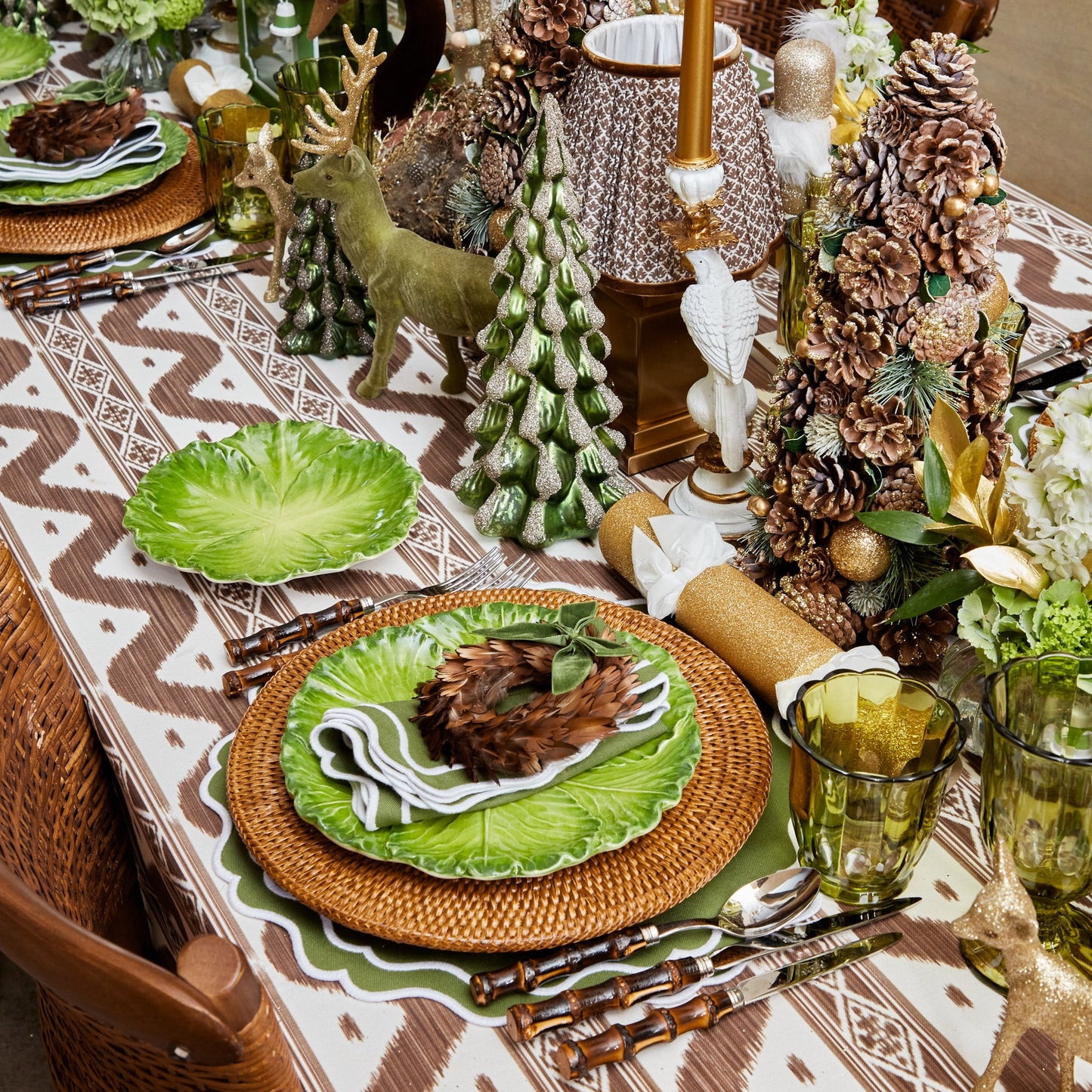 Green Serena Cabbage Starter Plate