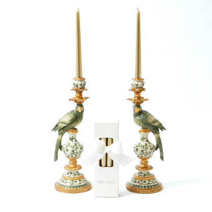 Champagne Gold Candles (Set of 8)