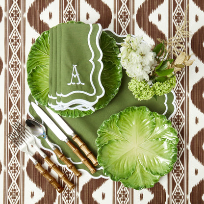 Green Serena Cabbage Starter Plate