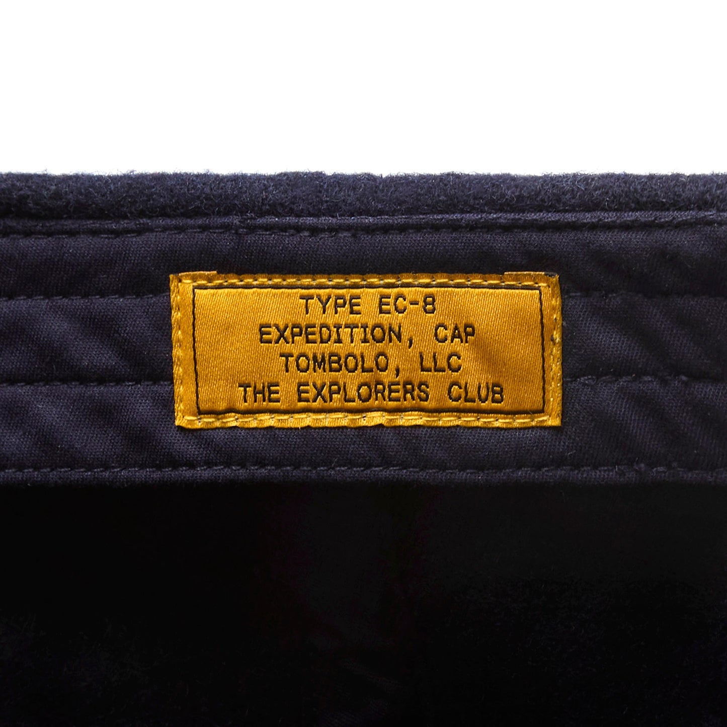 'The Explorers Club' 6-Panel Souvenir Cap (Wool)