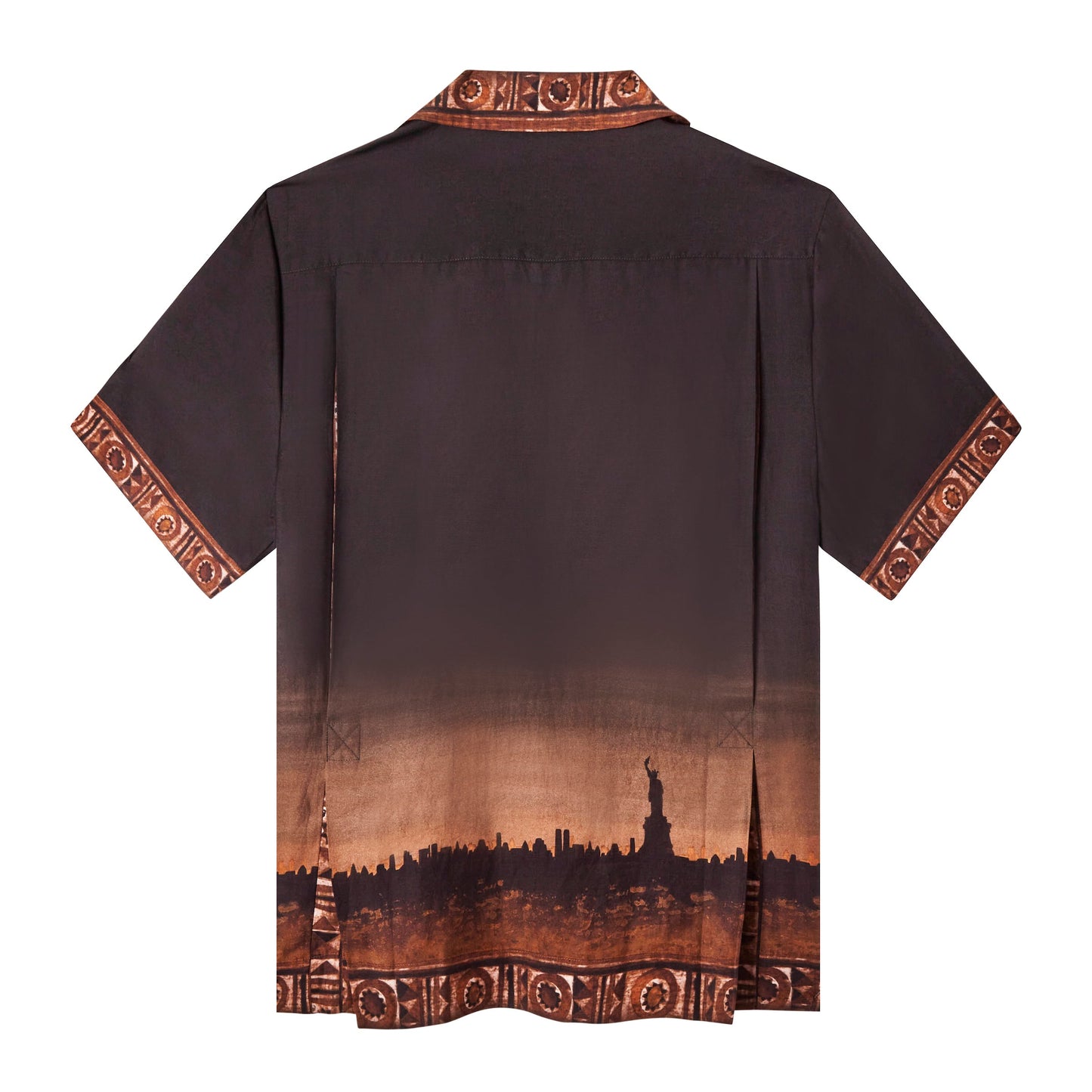 'The Sopranos' Turnpike Batik (Silk & Cotton Twill)