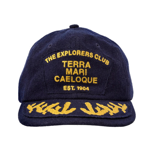 'The Explorers Club' 6-Panel Souvenir Cap (Wool)