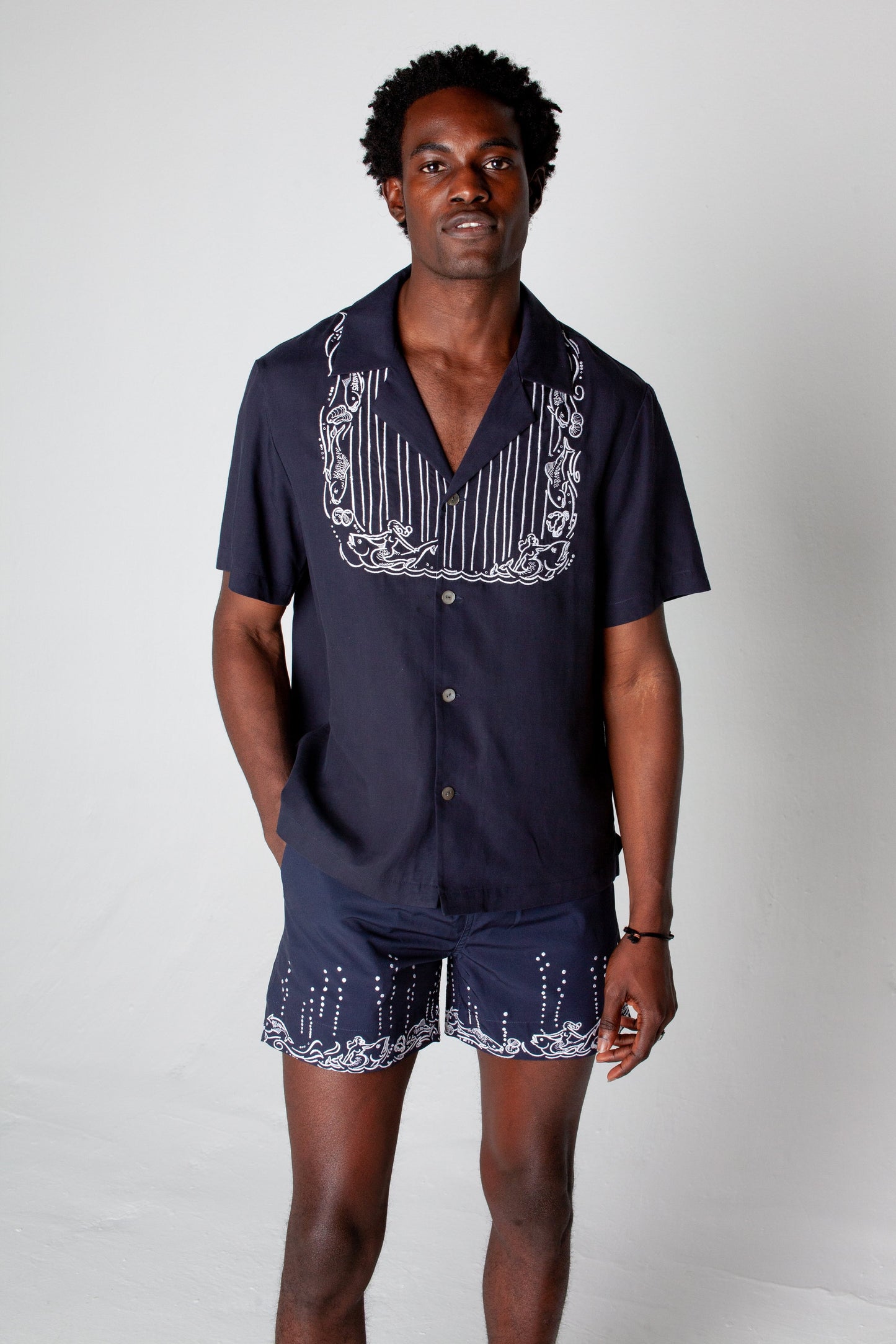 'Fruits de Mer' (Navy)