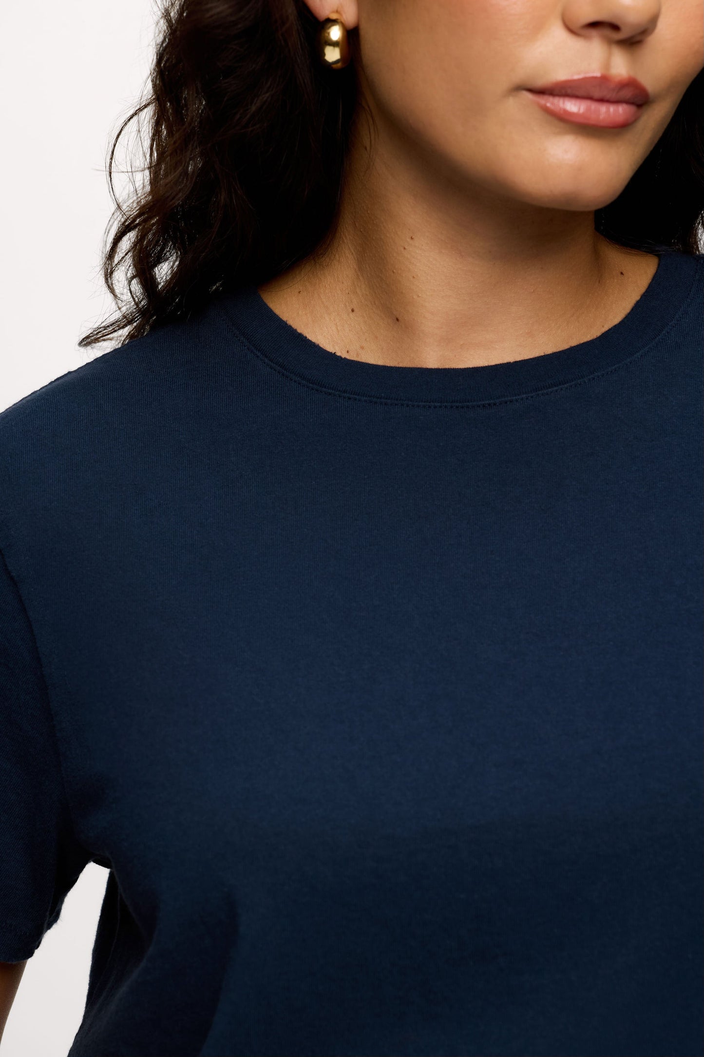 Vintage Cotton Everyday T-Shirt | Navy