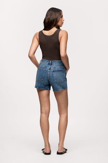 Slinky Rib Tank | Espresso