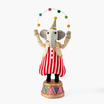 Party Bear & Elephant (Pair)