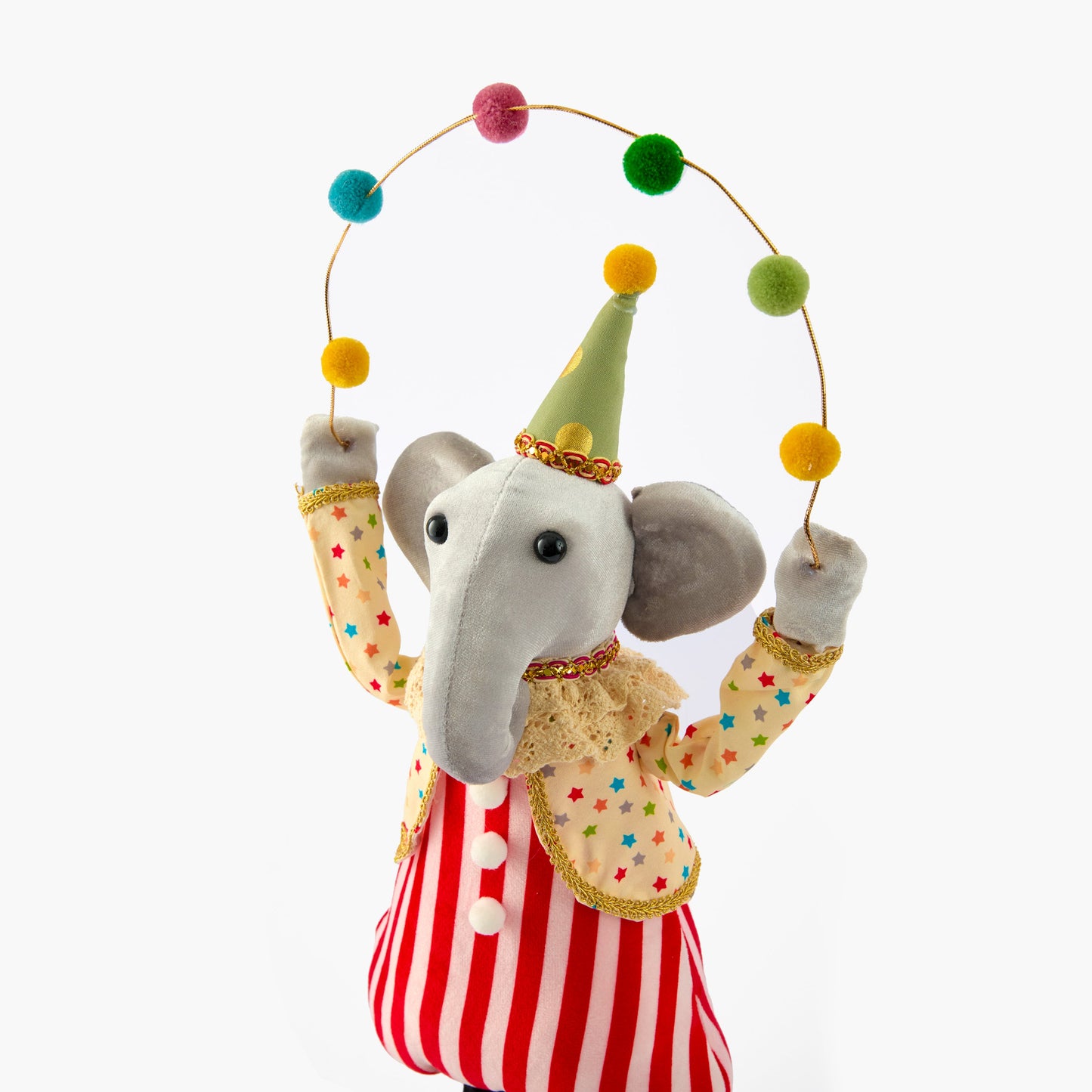 Party Bear & Elephant (Pair)