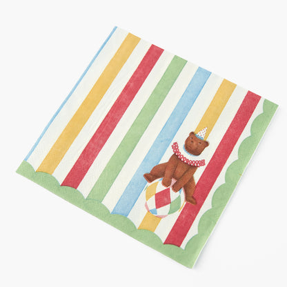 Circus Paper Napkins (Set of 20)