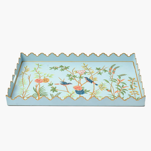 Blue Chinoiserie Tray