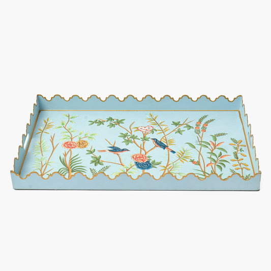Blue Chinoiserie Tray