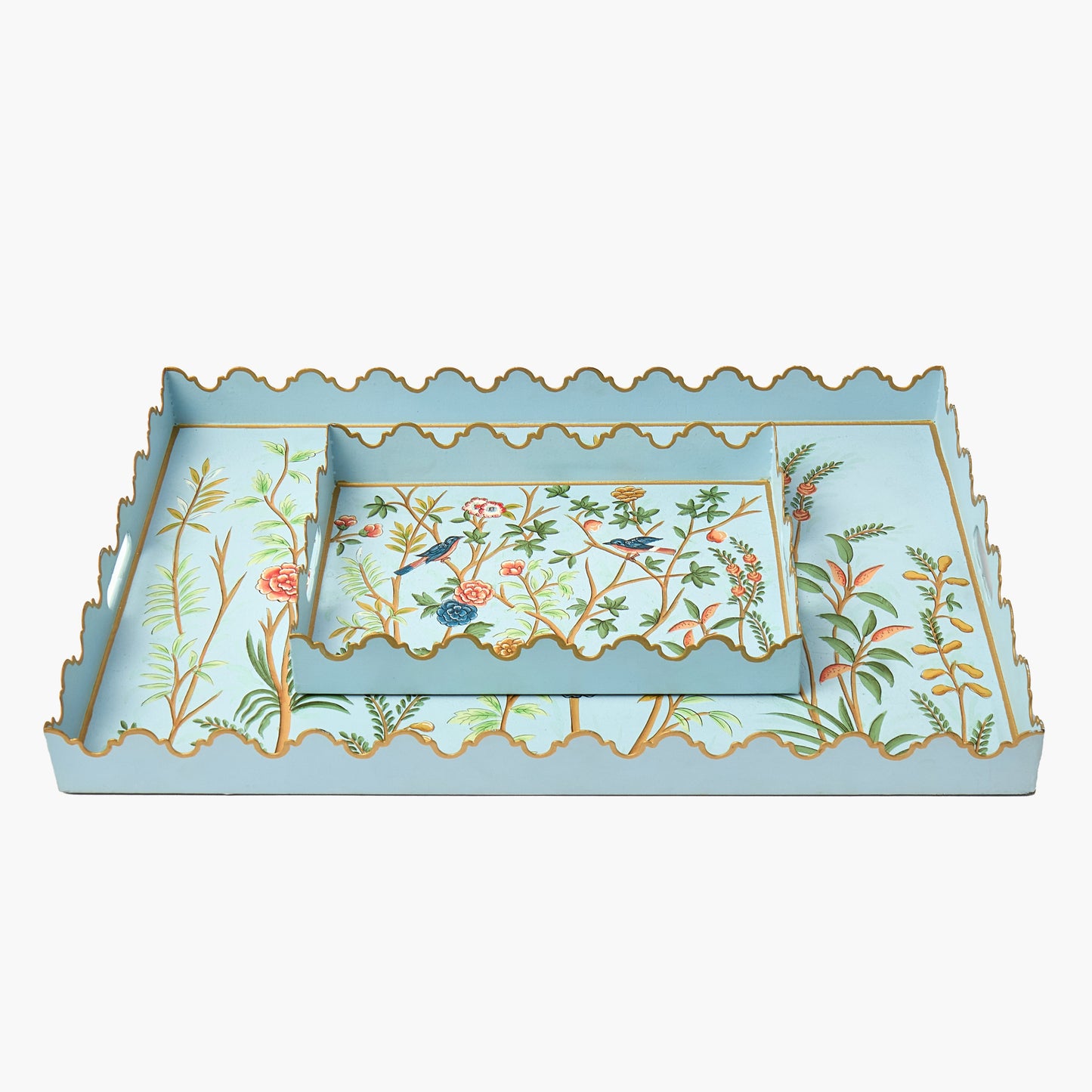 Blue Chinoiserie Tray