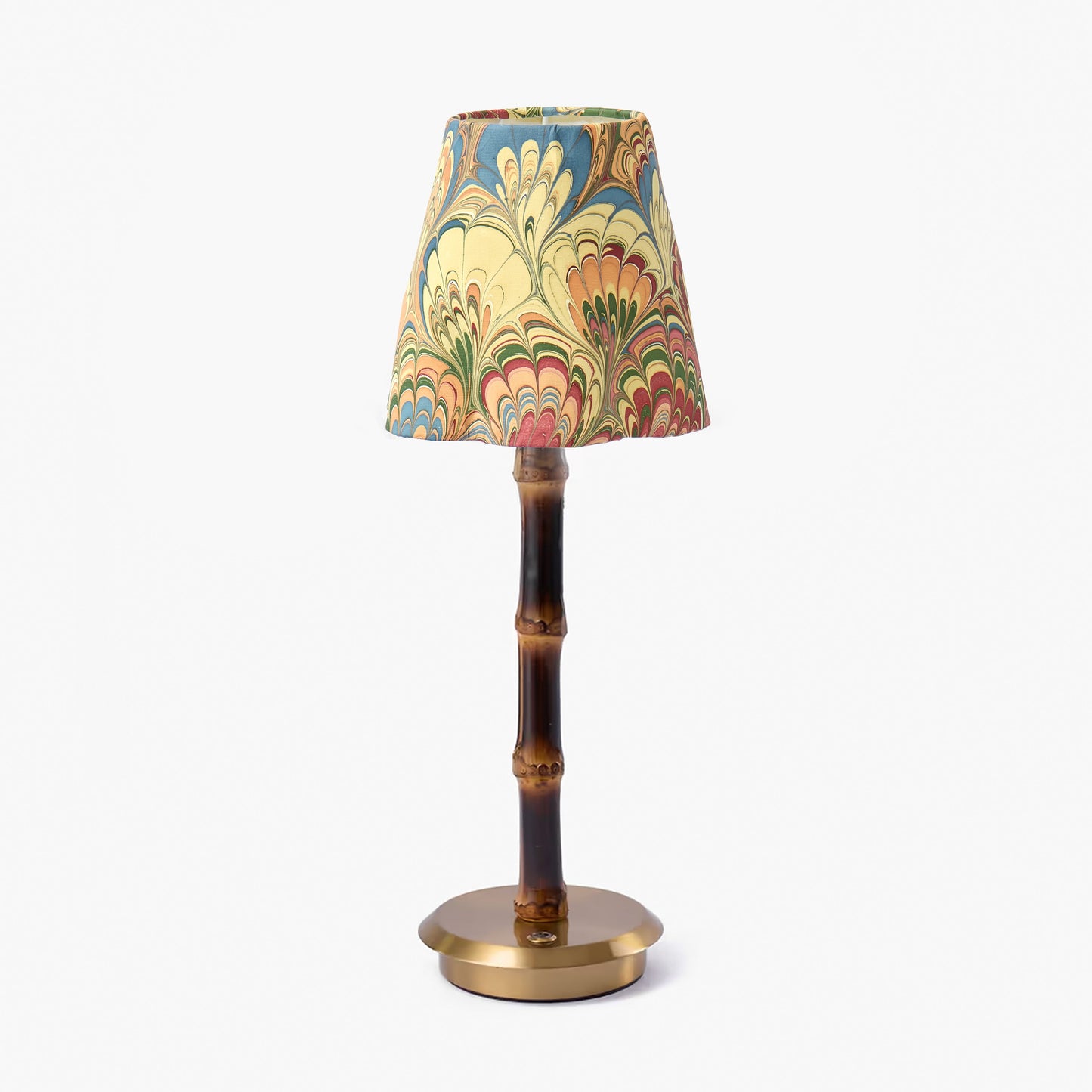 Burnt Bamboo Rechargeable Lamp