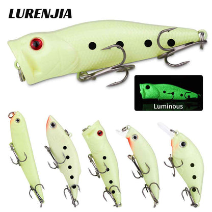 Topwater Bass Fishing Lure Kit with Soft Frogs – Choose 22, 58, or 102 Pieces