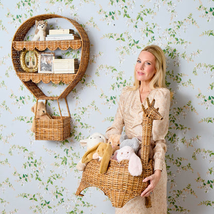 Rattan Giraffe Storage Basket