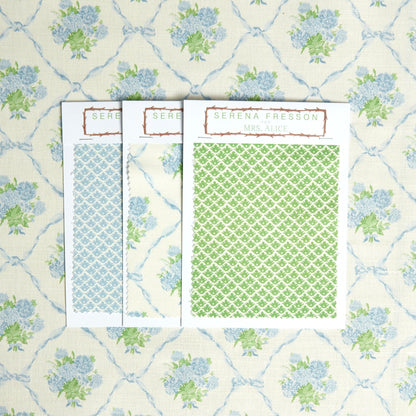 Alice's Bouquet Fabric (Blue)
