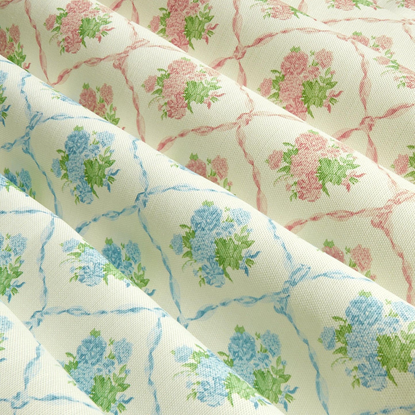 Alice's Bouquet Fabric (Blue)