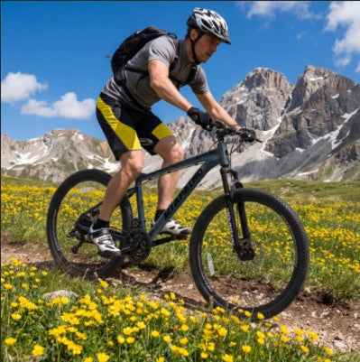 26" All-Terrain Mountain Bike | 21-Speed, Mechanical Disc Brakes & Front Suspension