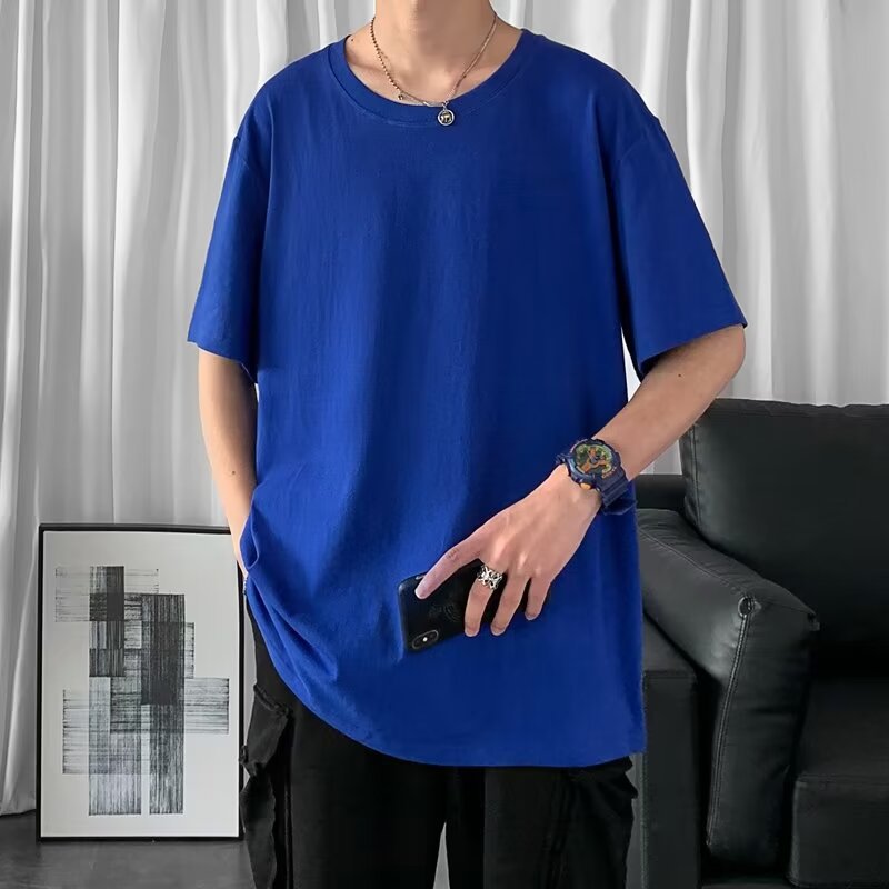 Men's Drop-Shoulder Relaxed Fit T-Shirt – 16 Colors