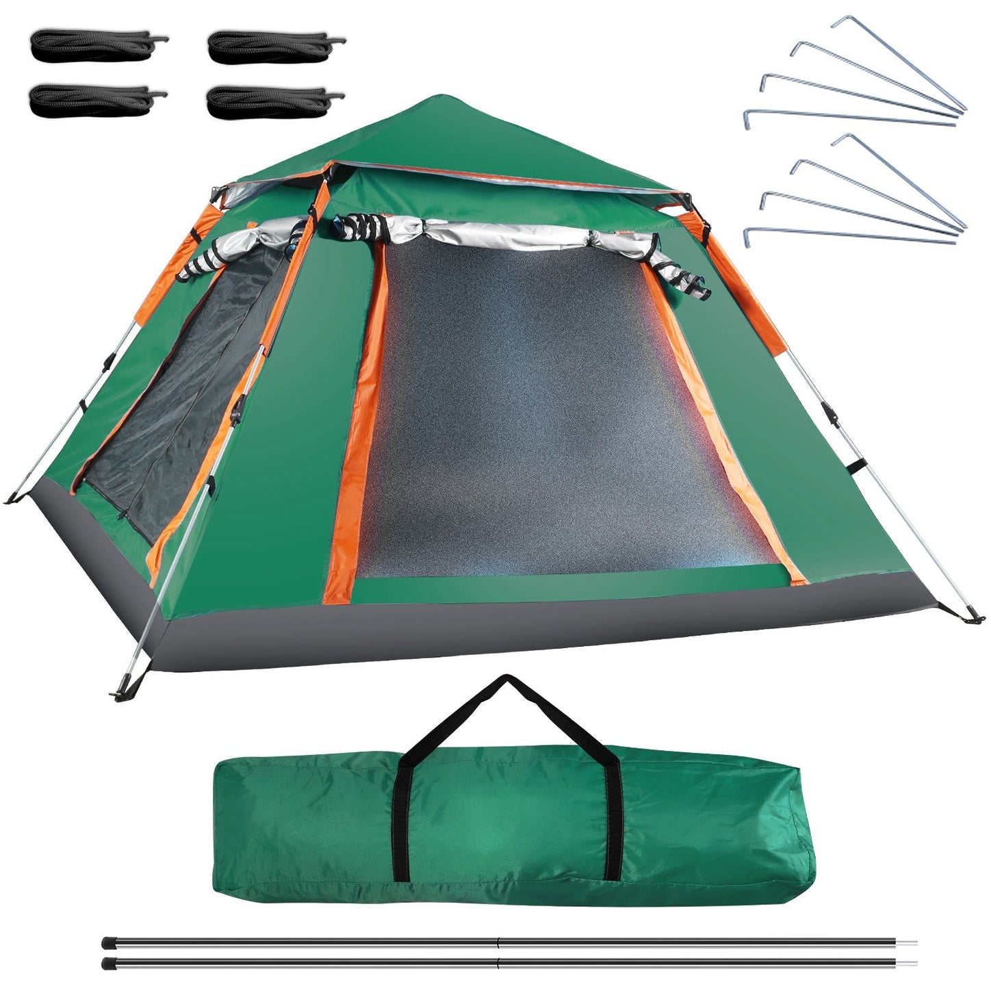 4-5 Person Waterproof Camping Tent with Mosquito Net