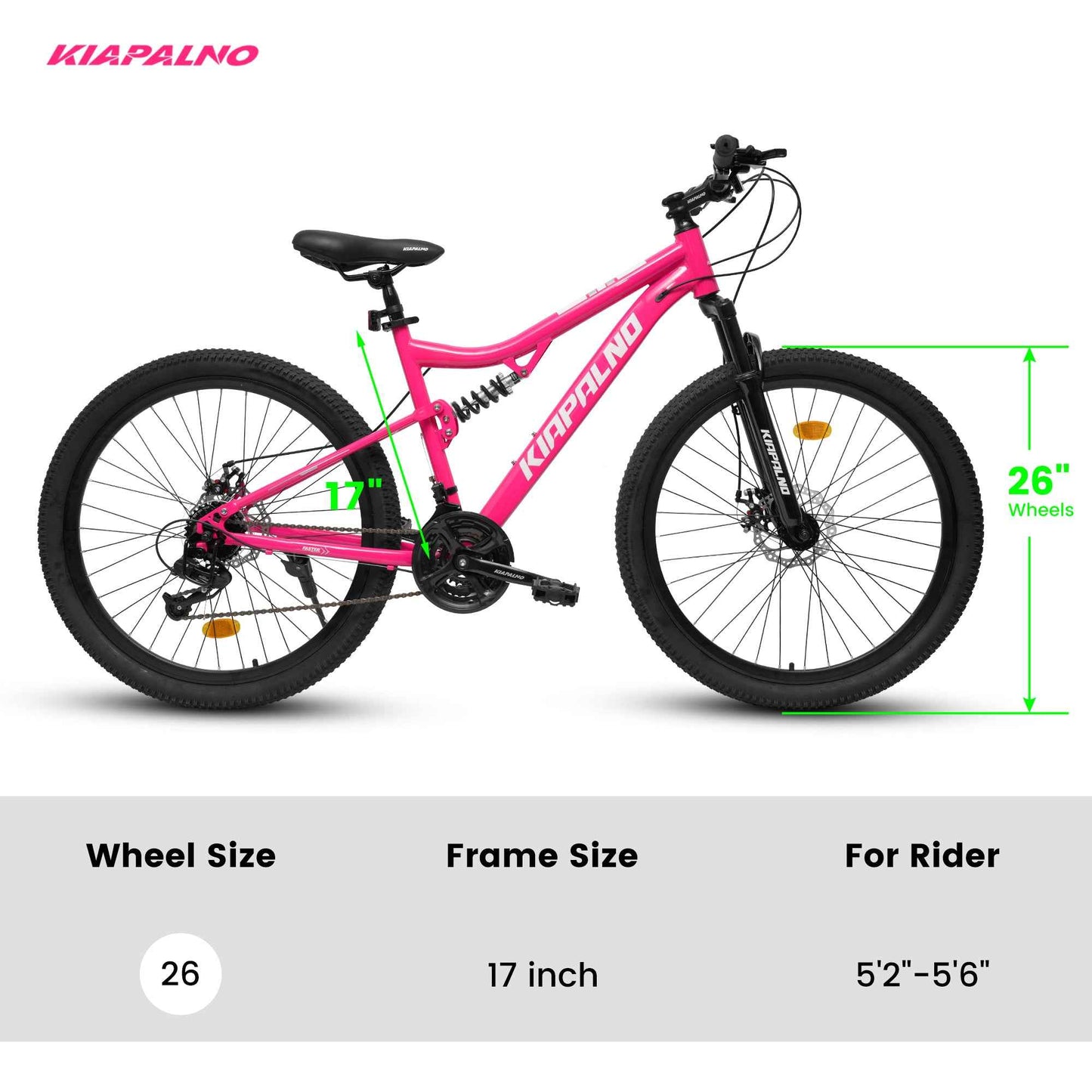 26" All-Terrain Mountain Bike | 21-Speed, Dual Shock Absorption & Disc Brakes
